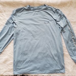 Vineyard Vines light blue shirt